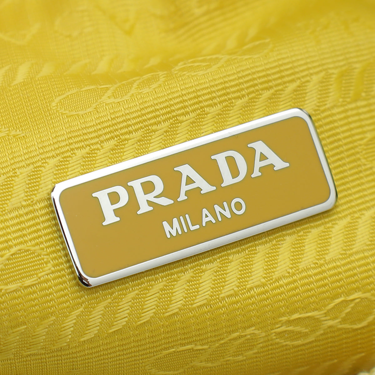 Prada Yellow Re-Nylon Re-Edition 2000 Mini Bag