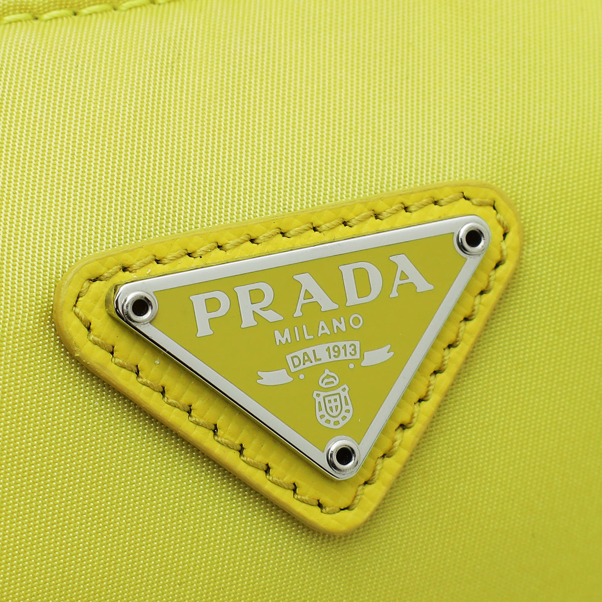 Prada Yellow Re-Nylon Re-Edition 2000 Mini Bag