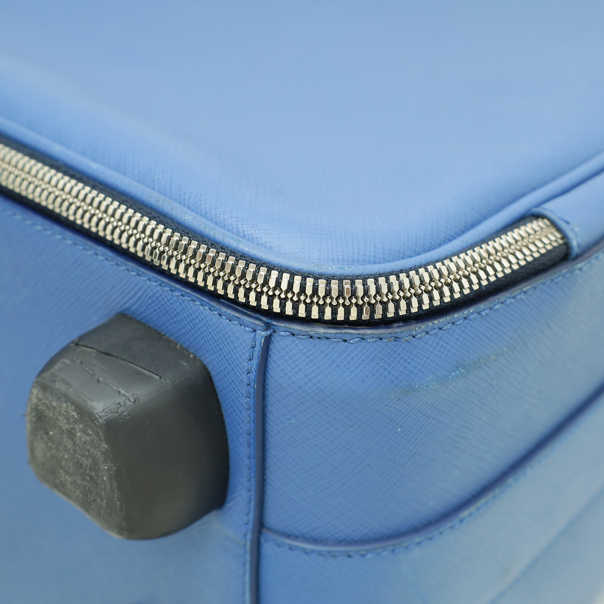 Prada Blue Travel Trolley Luggage