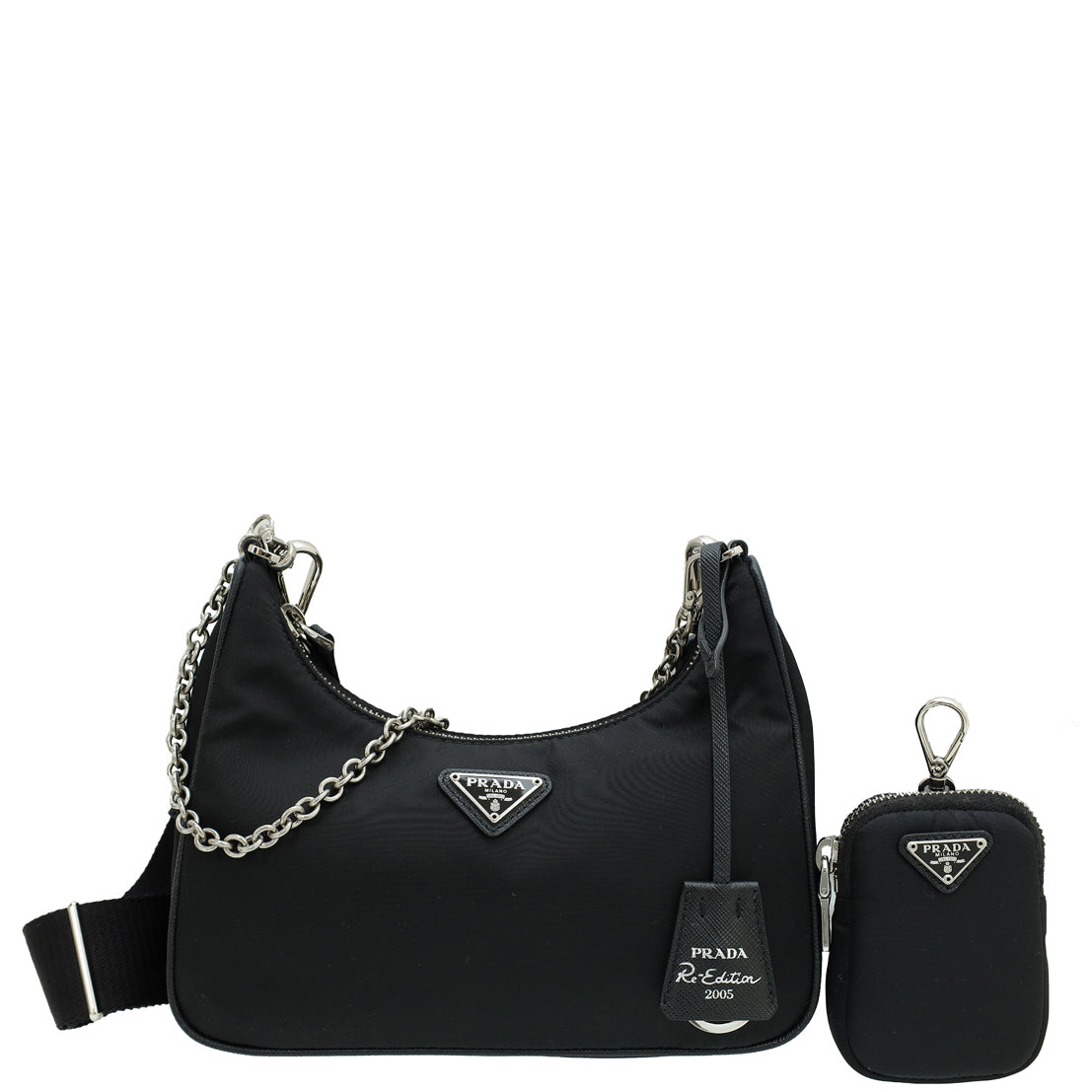 Prada Black Re-Nylon Re-Edition Bag