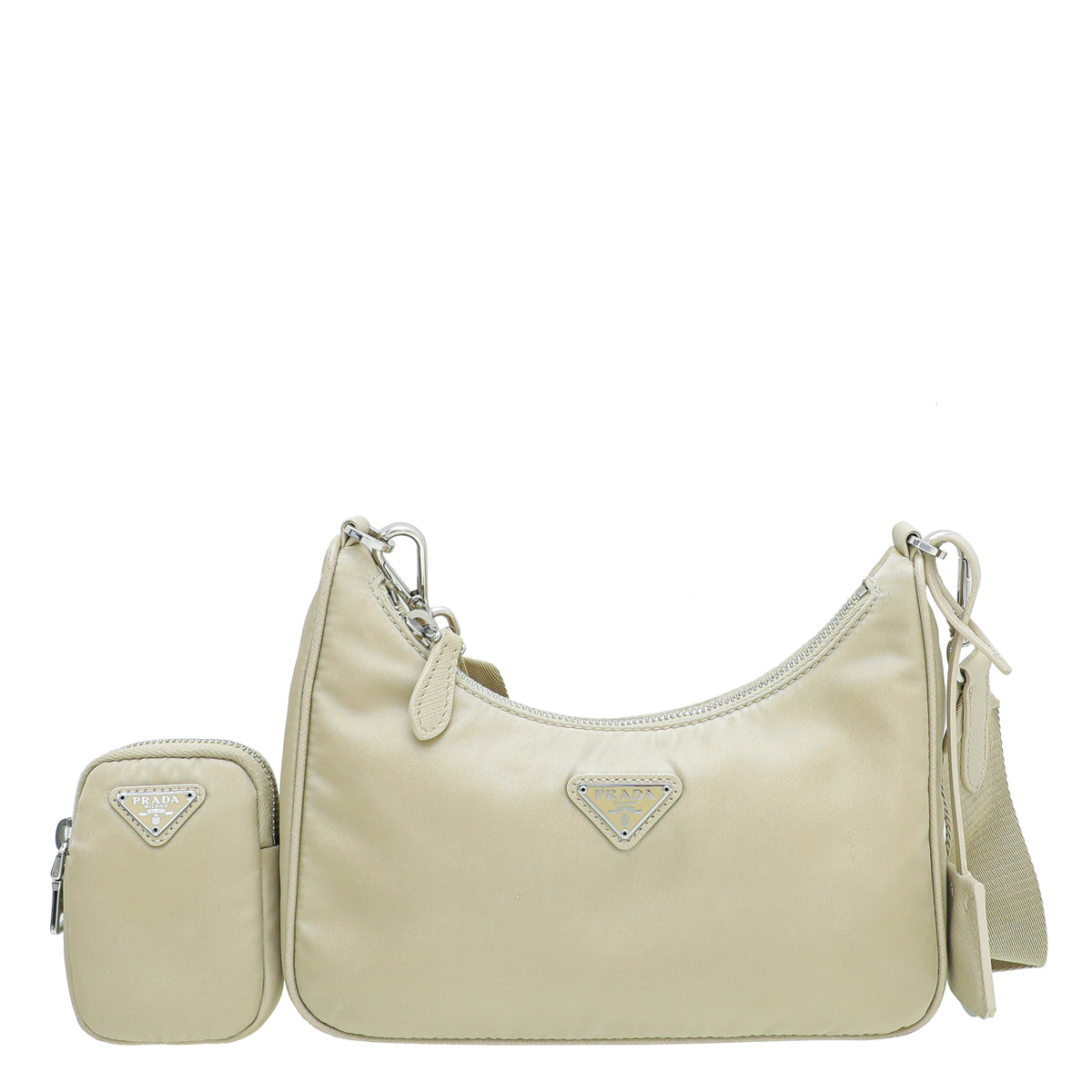 Prada Desert Beige Re-Nylon 2005 Re-Edition Bag