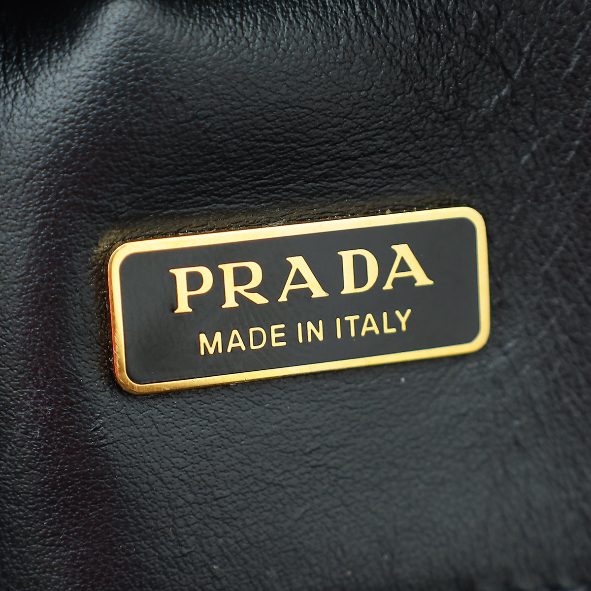 Prada Black Lux Odette Shoulder Bag