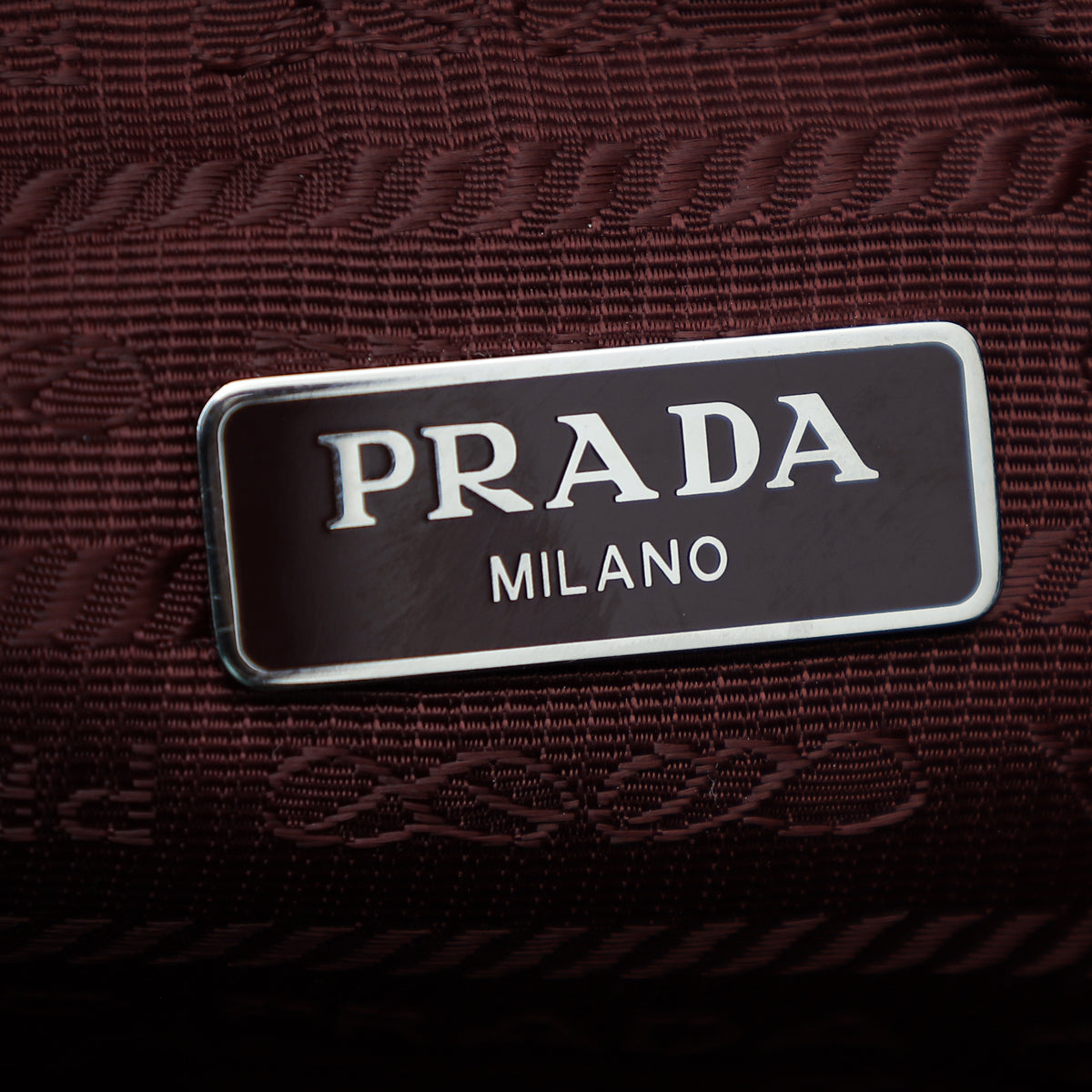 Prada Bordeaux Re-Edition 2005 Re-Nylon Bag