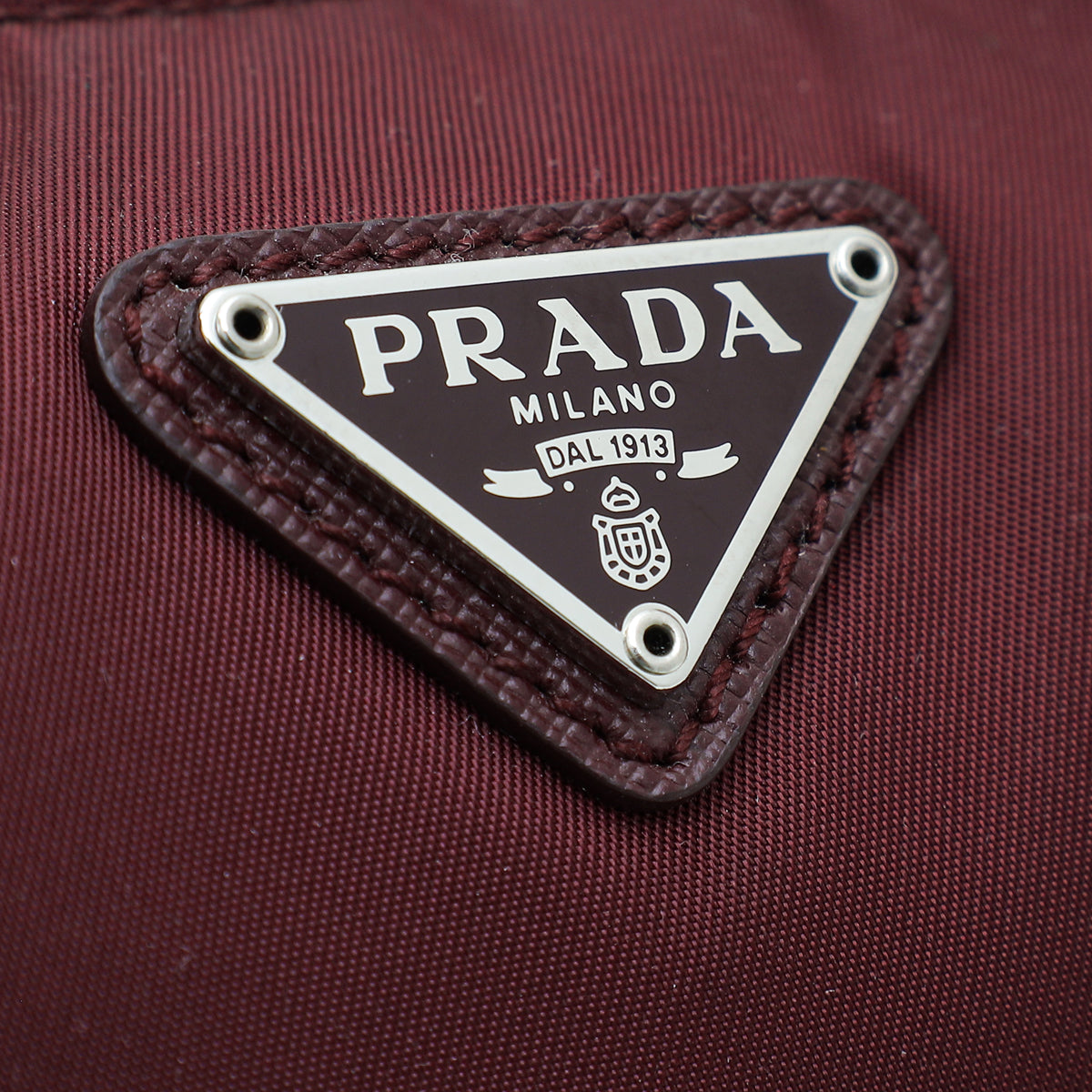 Prada Bordeaux Re-Edition 2005 Re-Nylon Bag