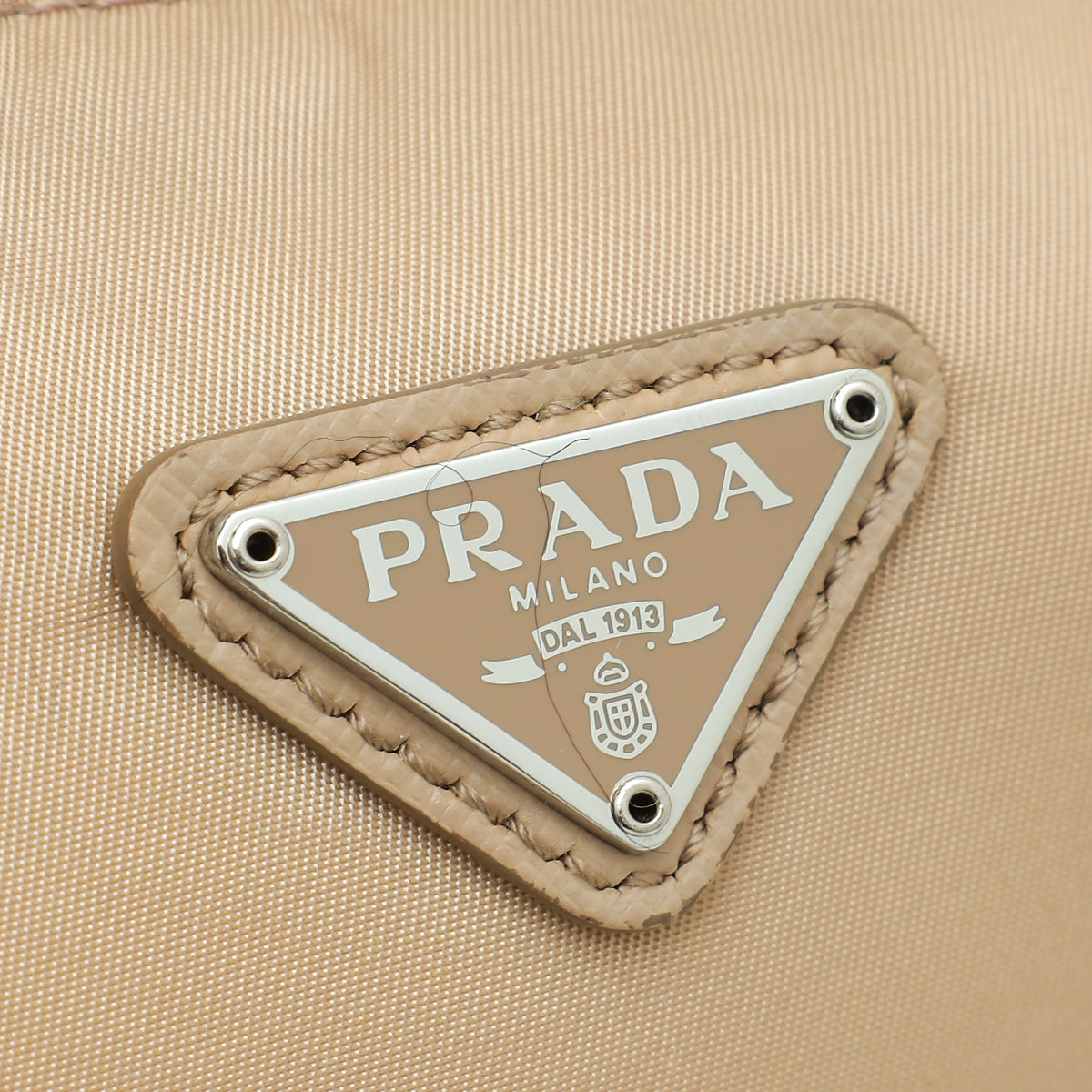 Prada Beige Re-Nylon Re-Edition 2005 Mini Bag