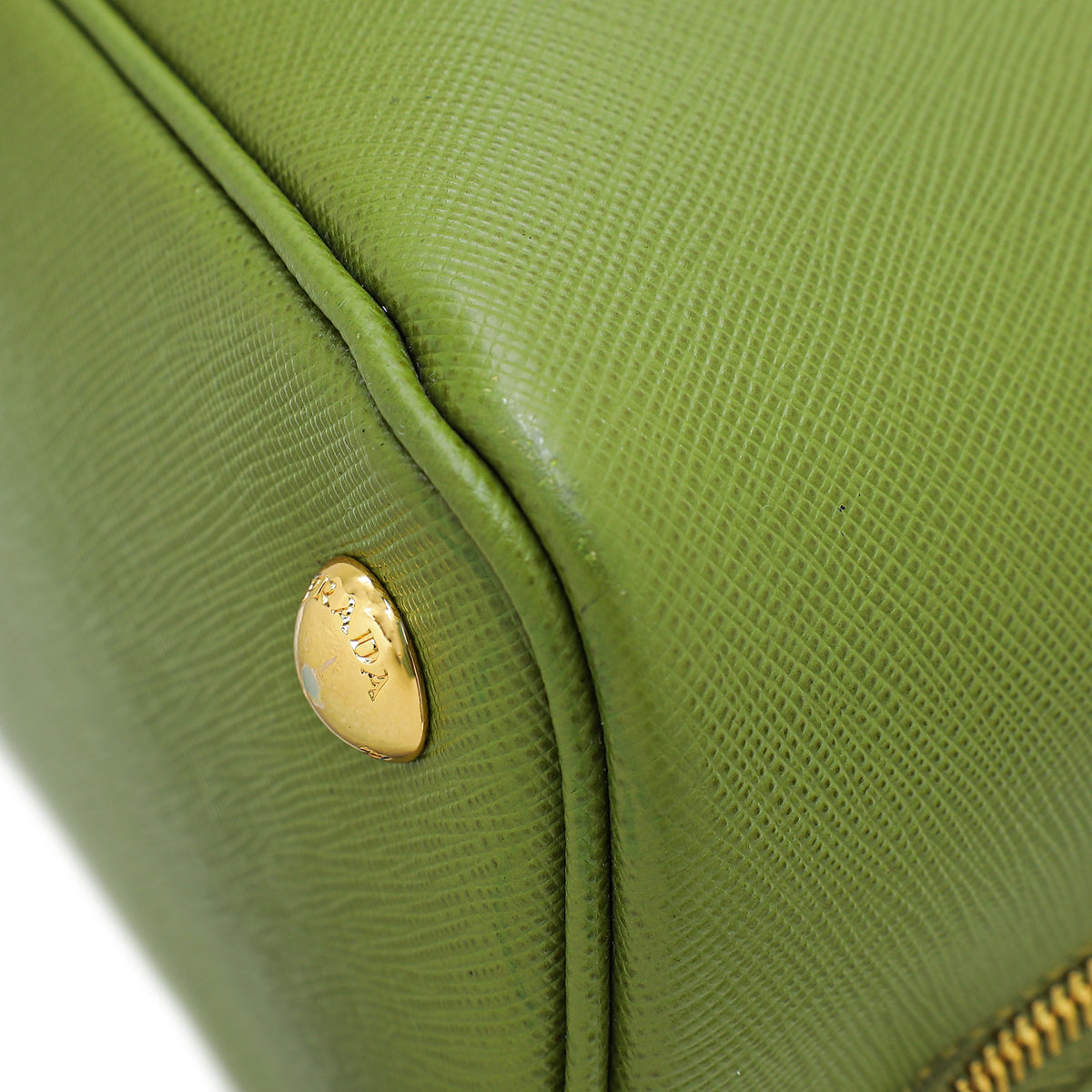 Prada Apple Green Lux Promenade Tote Large Bag