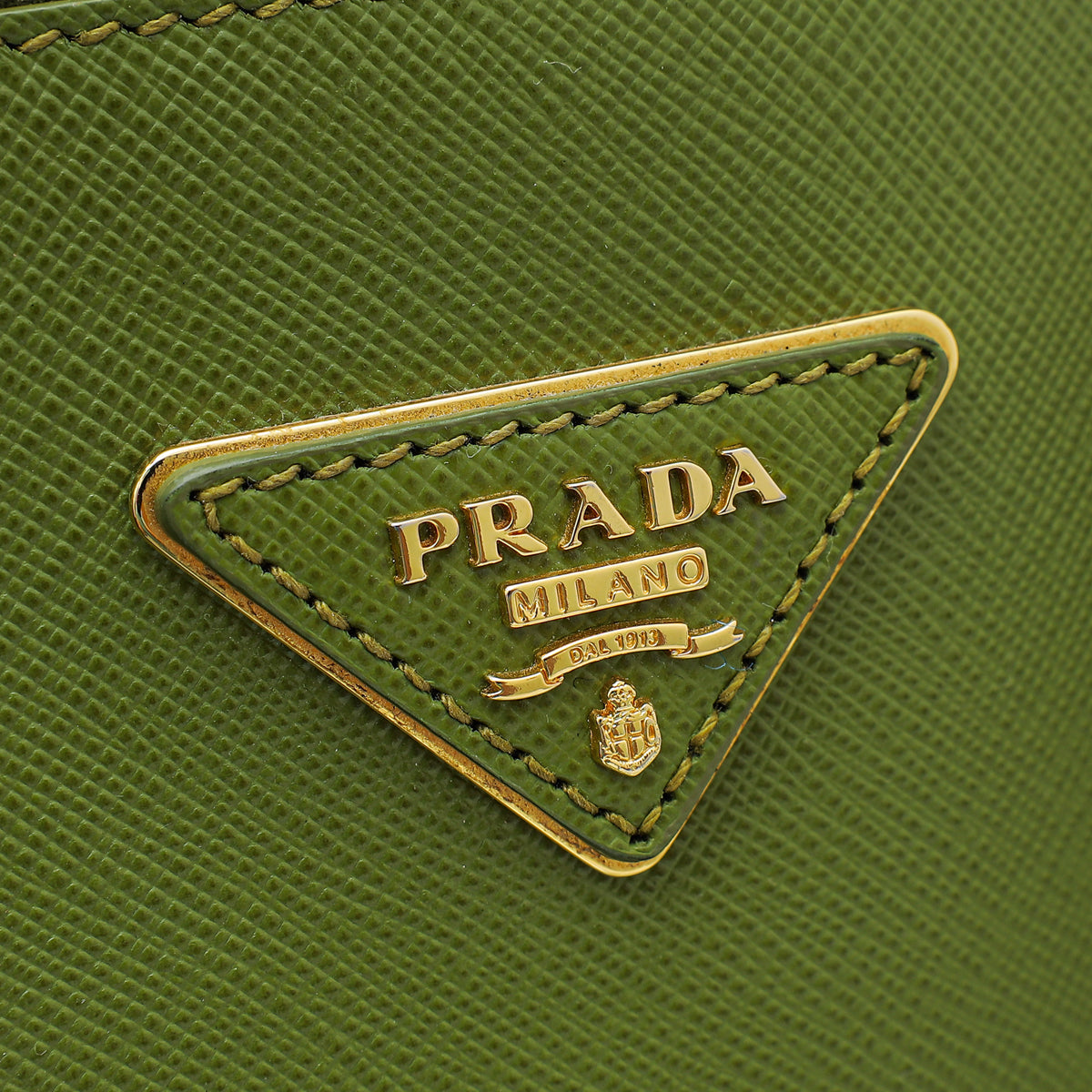 Prada Apple Green Lux Promenade Tote Large Bag