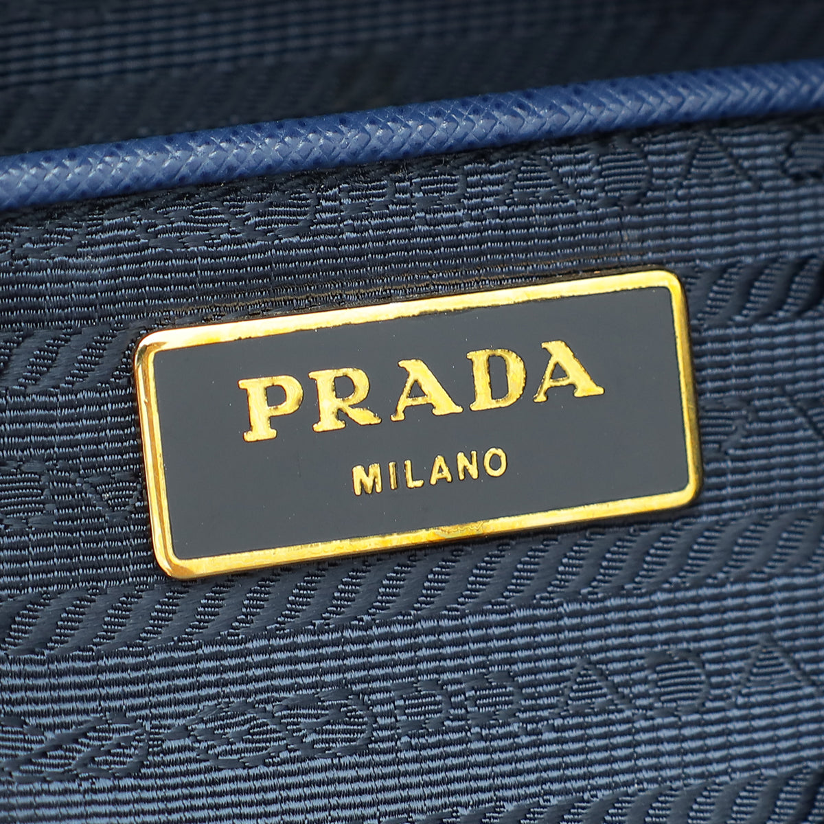 Prada Bicolor Lux Tote Medium Bag