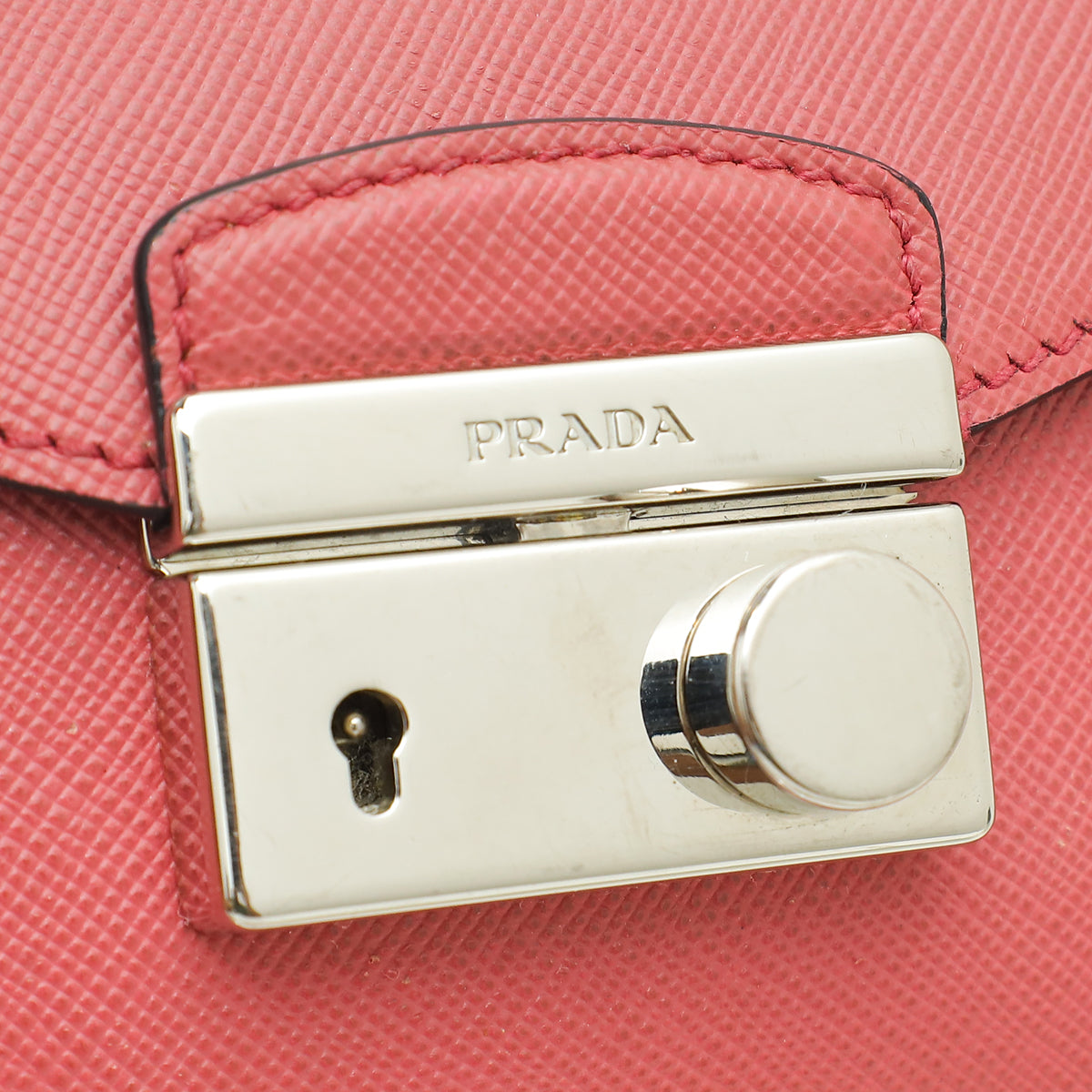 Prada Old Rose Mini Sound Crossbody Bag