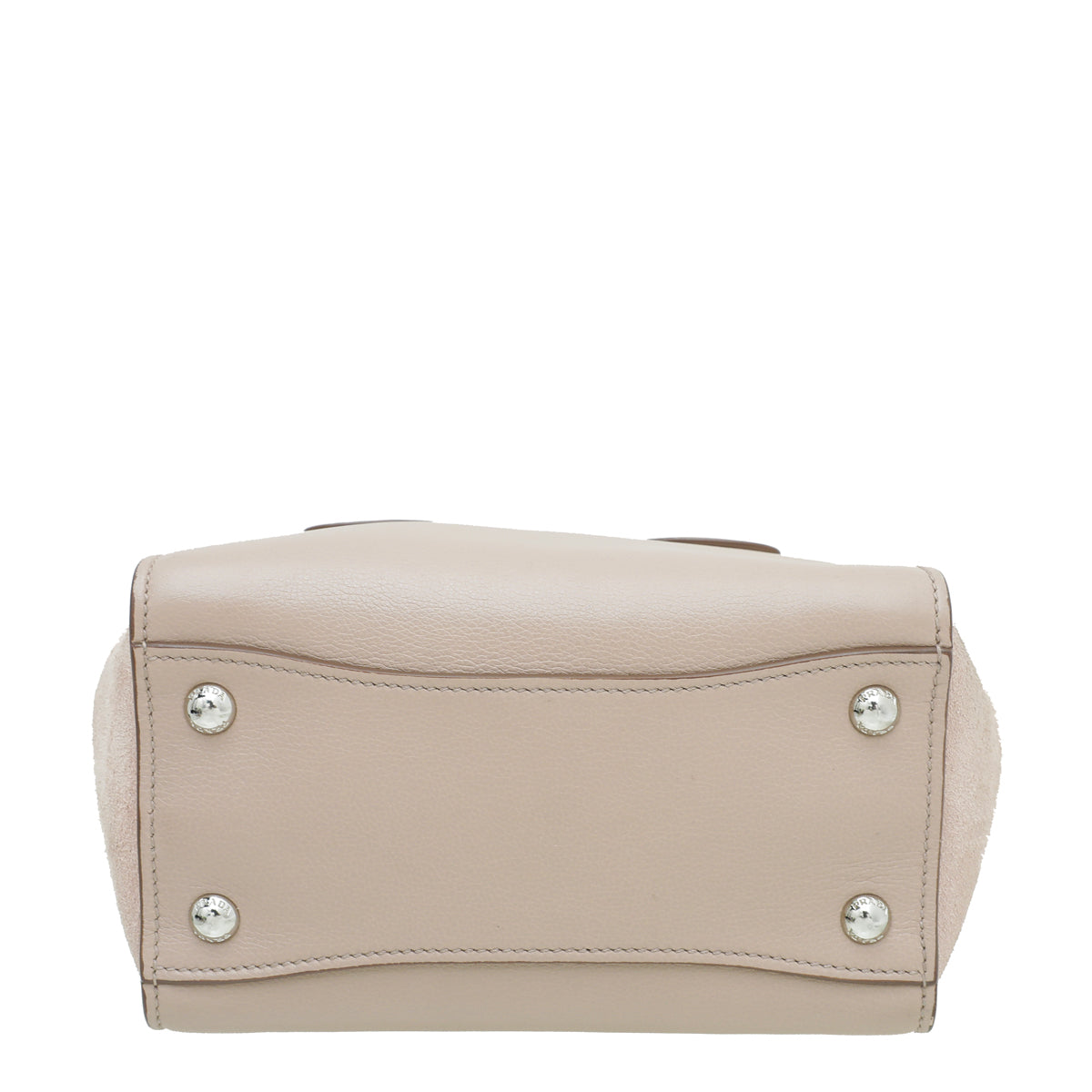 Prada Beige Twin Pocket Small Tote Bag