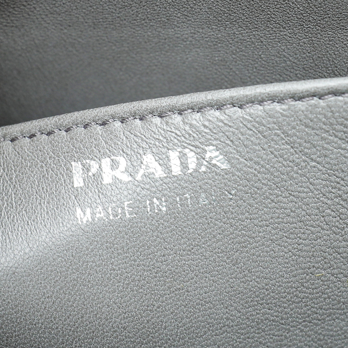 Prada Tricolor Suede Snakeskin Double Handle Bag