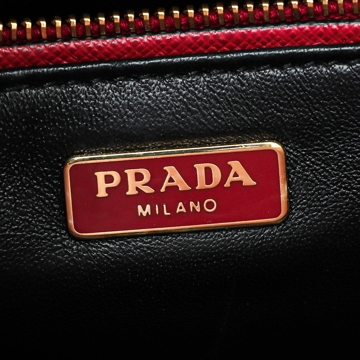 Prada Tricolor Turn Lock Top Handle Tote Bag