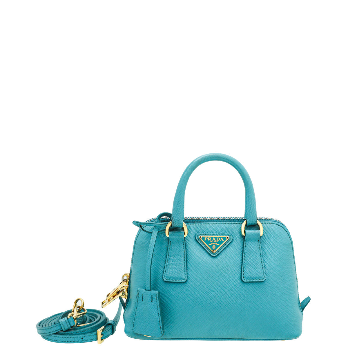 Prada Turquoise Promenade Mini Bag