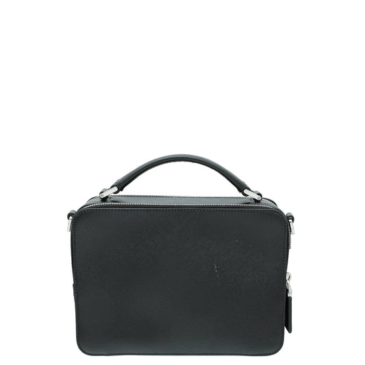 Prada Black Men's Brique Crossbody Bag