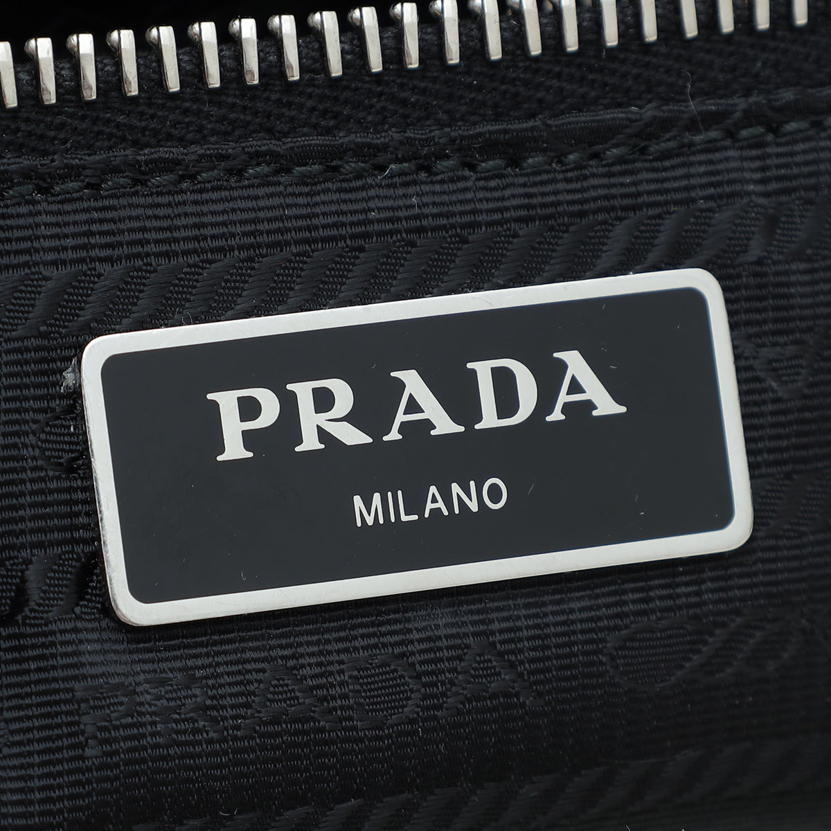 Prada Black Padded Re-Nylon Shoulder Bag