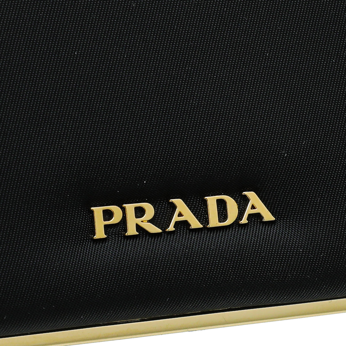 Prada Black Nylon Eclipse Tessuto Clutch