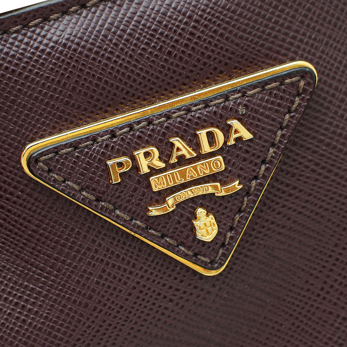 Prada Burgundy Lux Gardener's Tote Large Bag