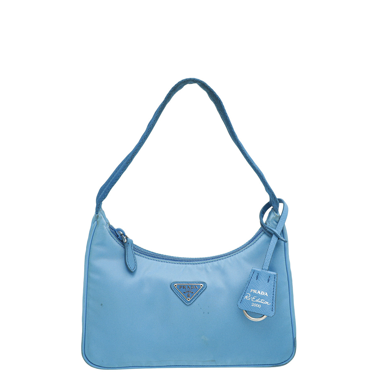 Prada Blue Re-Nylon Re-Edition 2005 Mini Bag