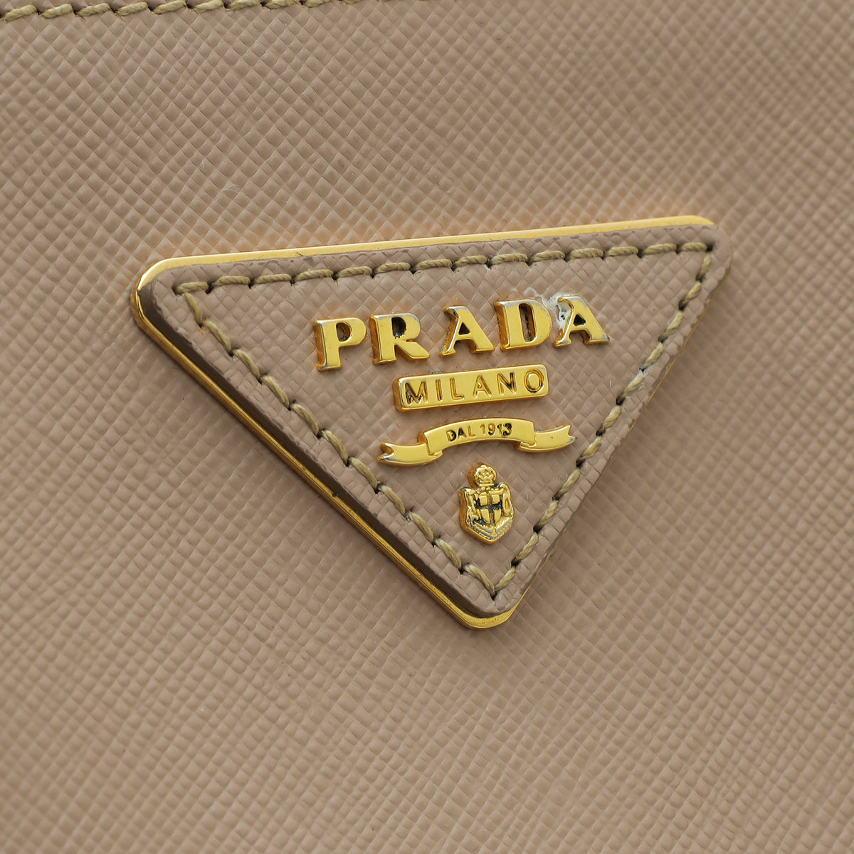 Prada Beige Lux Galleria Medium Tote Bag