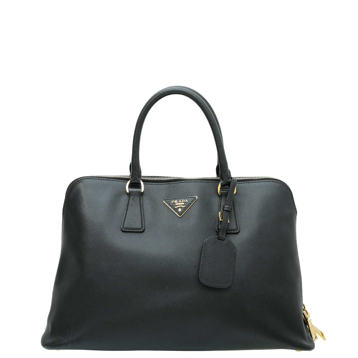 Prada Black Lux Promenade Large Bag