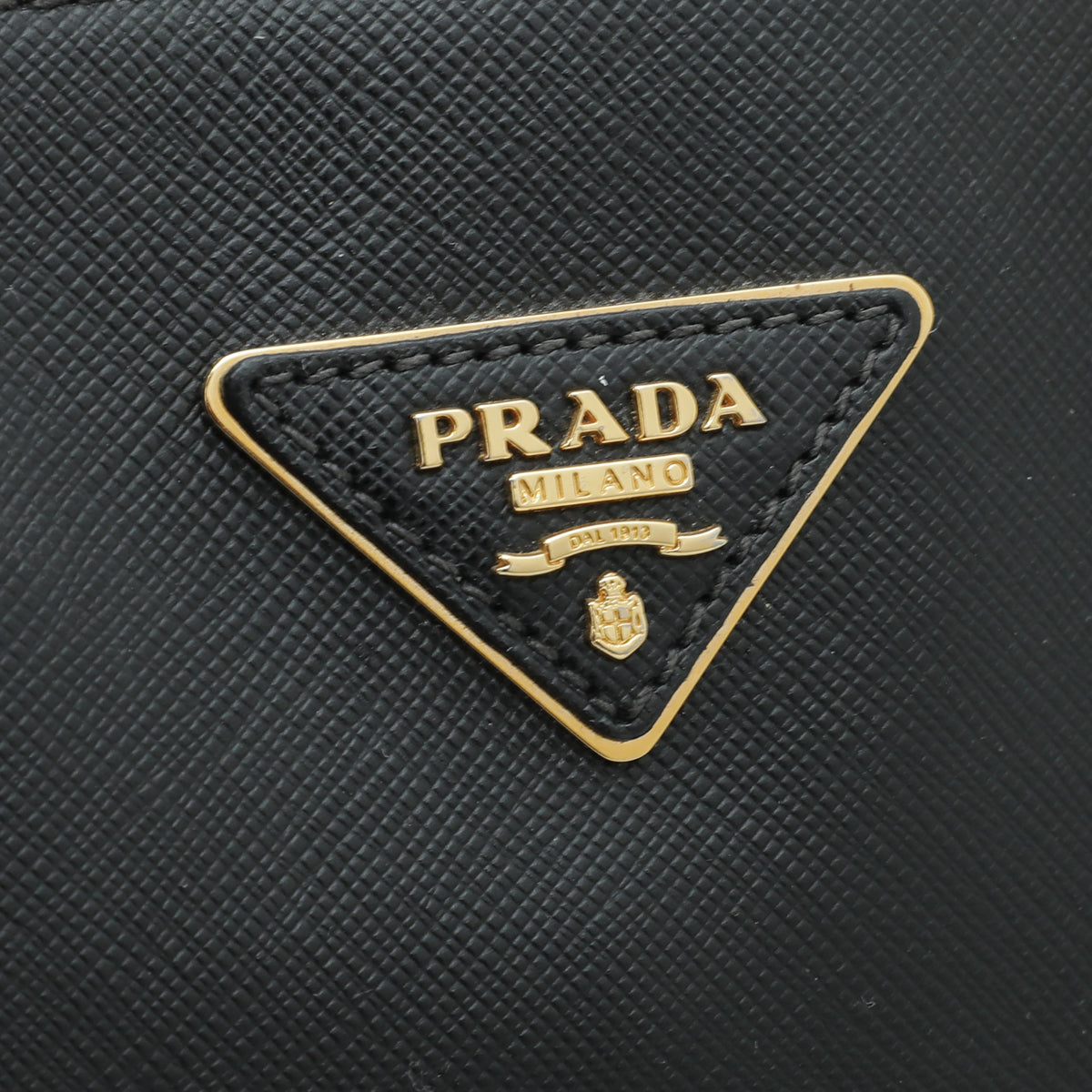 Prada Black Lux Promenade Large Bag