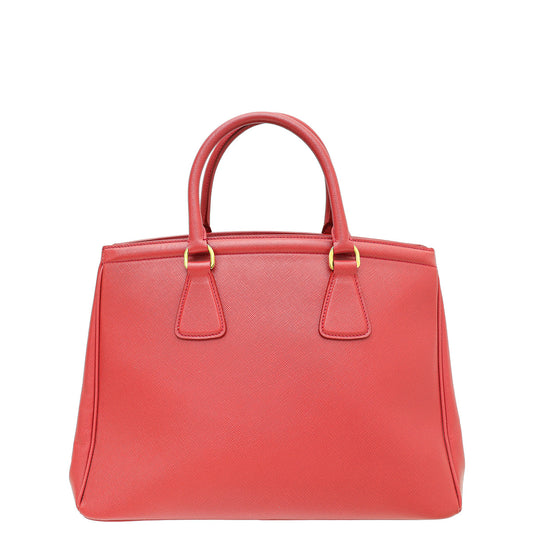 Prada Red Lux Parabole Large Bag