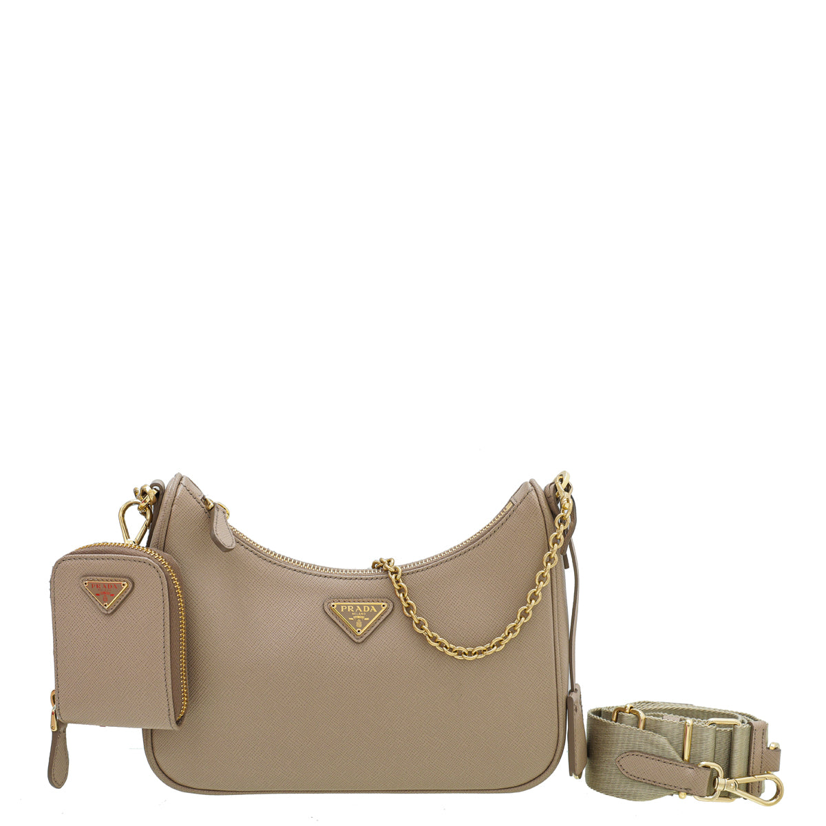 Prada Cameo Beige Re-Edition 2005 Bag