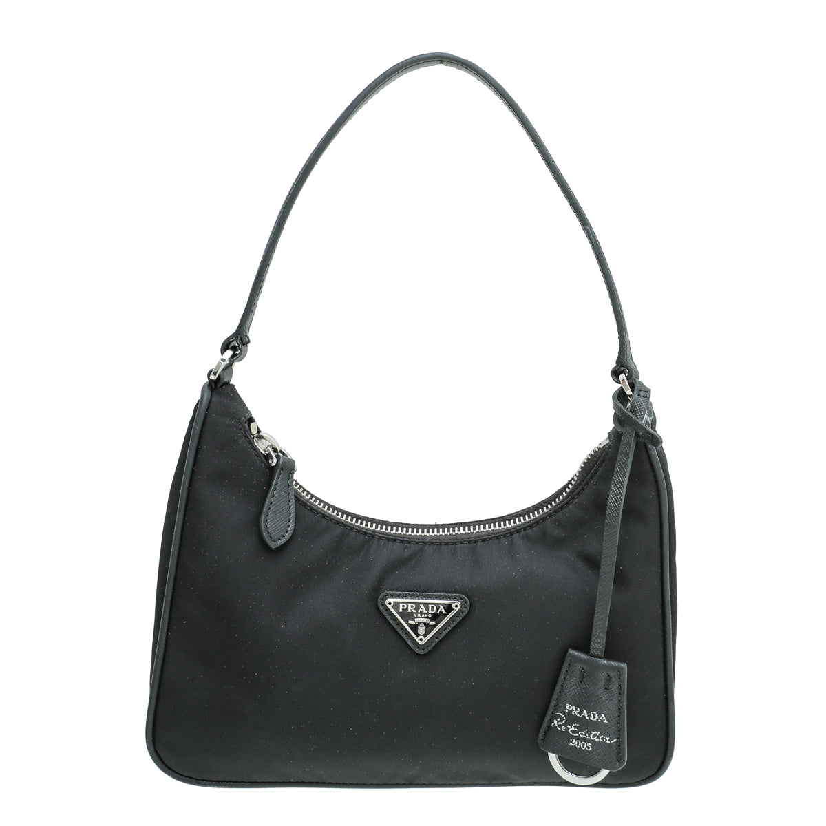 Prada Black Re-Nylon Re-Edition 2005 Mini Bag