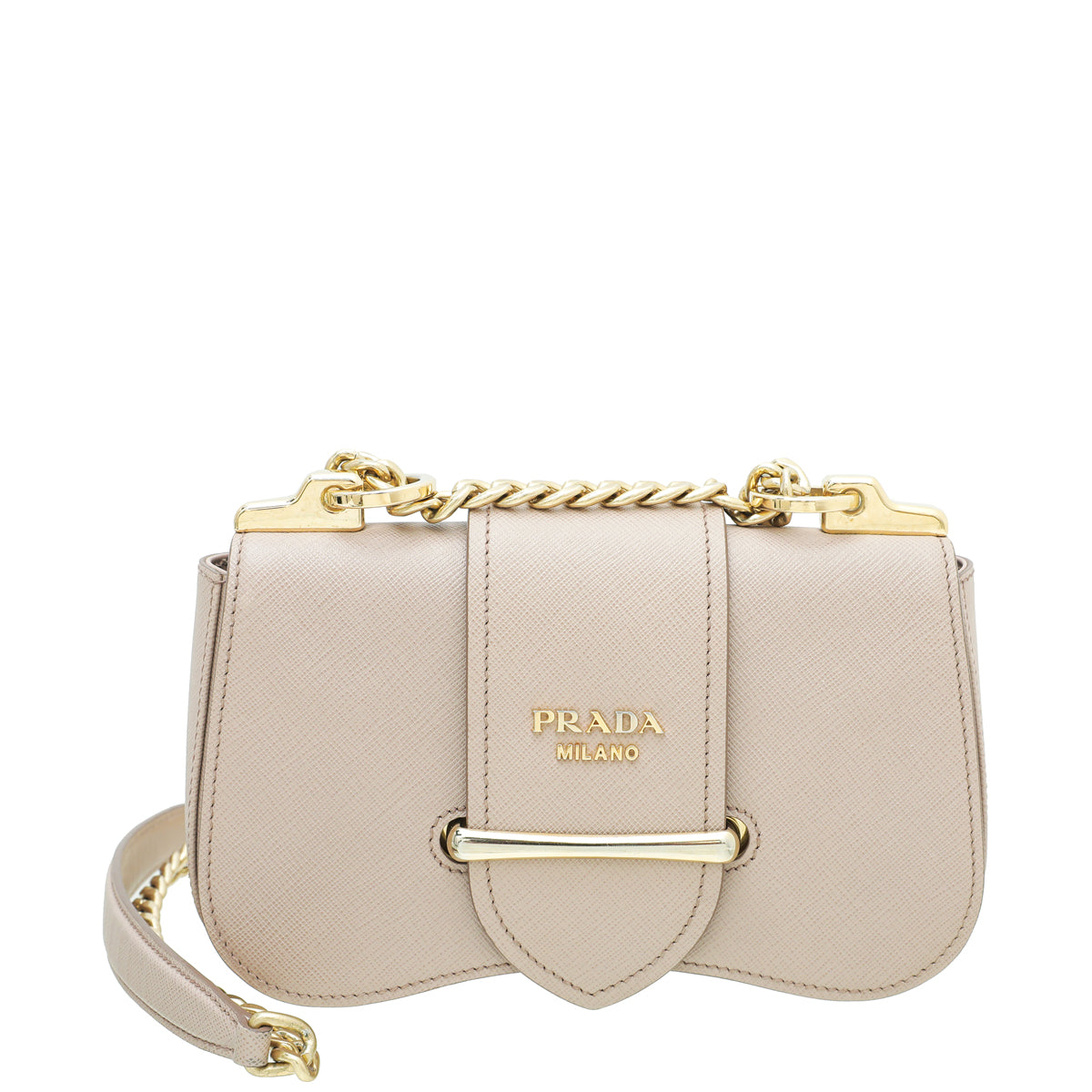 Prada Nude Lux Sidonie Bag