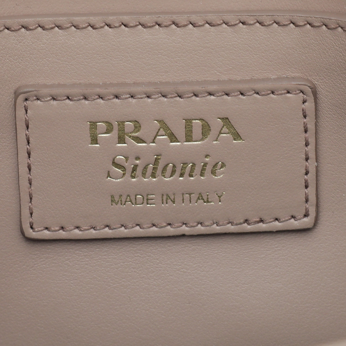 Prada Nude Lux Sidonie Bag