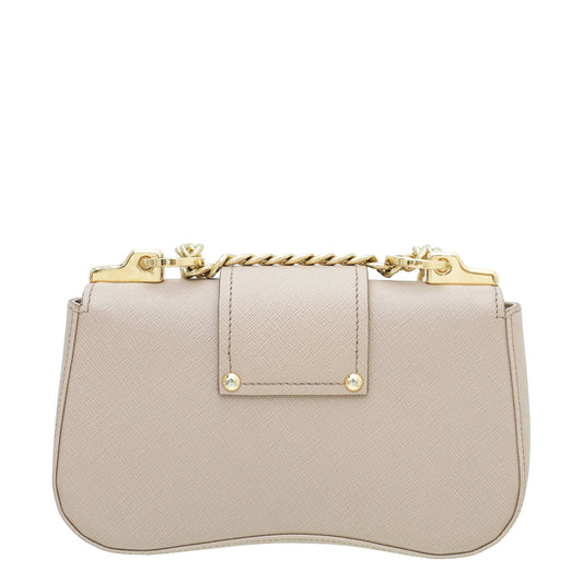 Prada Nude Lux Sidonie Bag