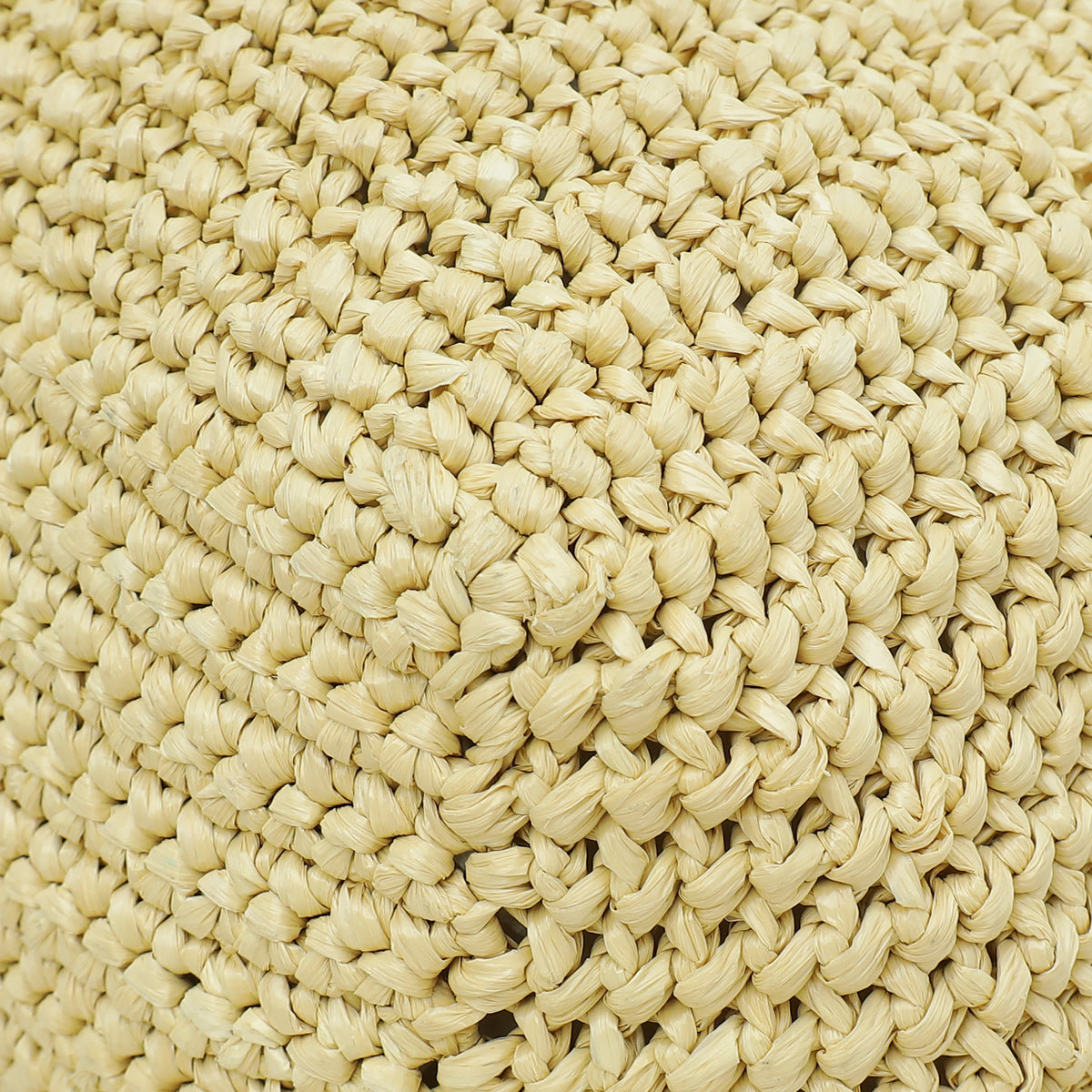 Prada Natural Crochet Tote Raffia-Effect Yarn Large Bag