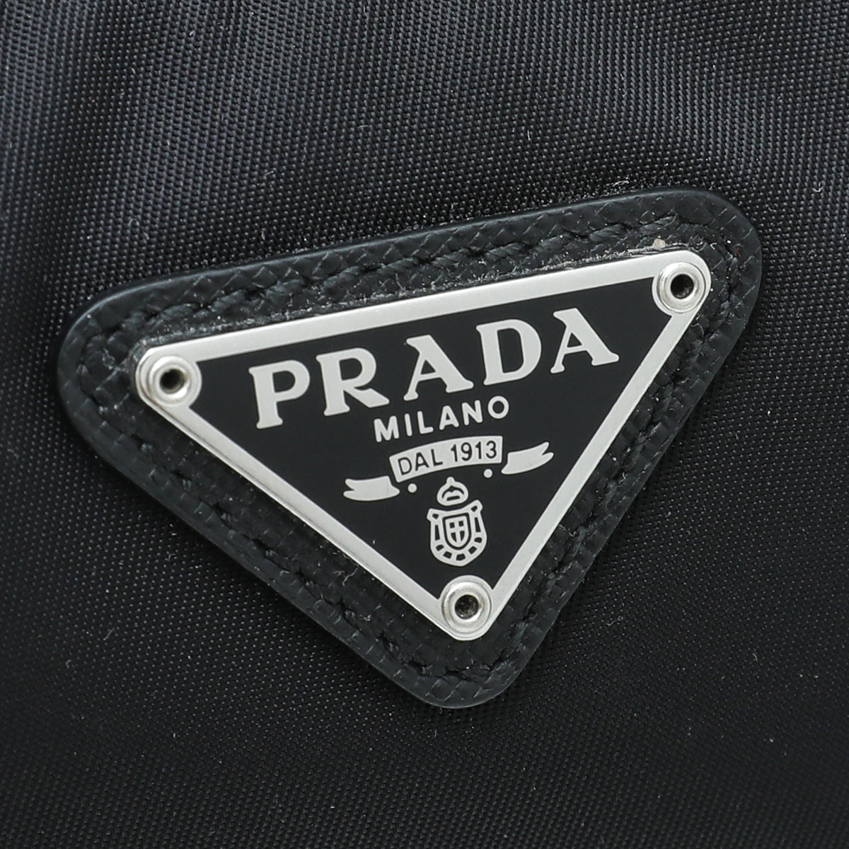 Prada Nero Re-Nylon Tessuto Re-Edition 2005 Bag