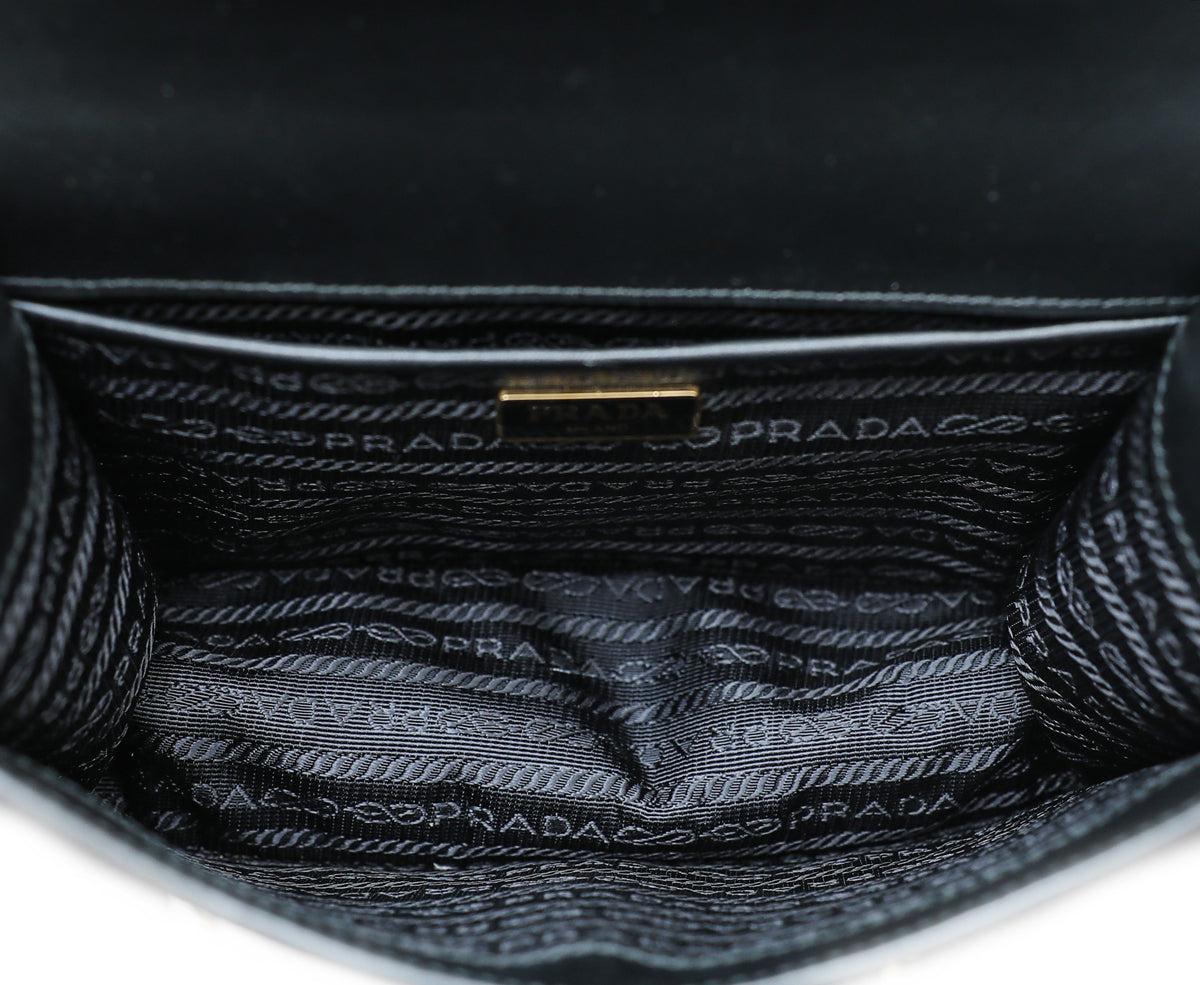 Prada Bicolor Chain Crossbody Bag