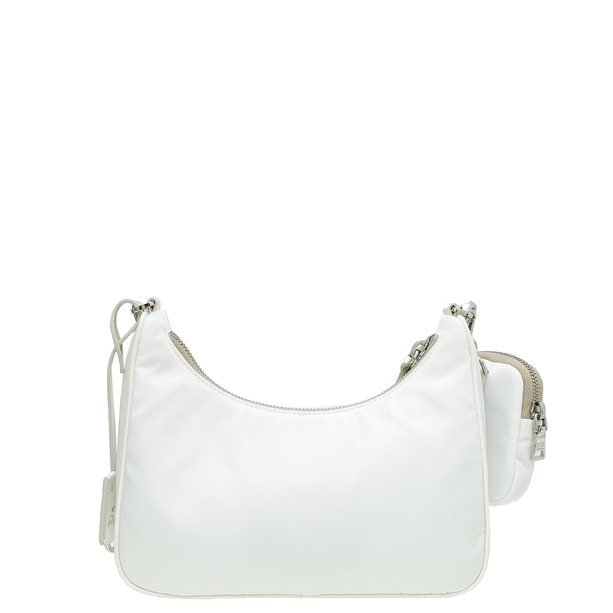 Prada Bianco Re-Nylon Tessuto Re-Edition 2005 Bag