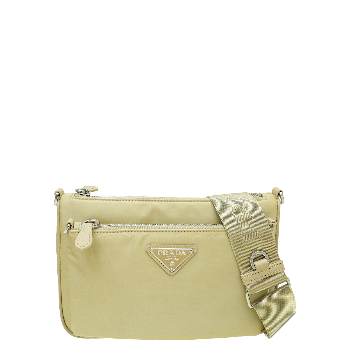 Prada Beige Re-Nylon Shoulder Bag