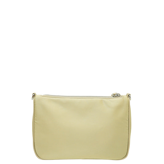 Prada Beige Re-Nylon Shoulder Bag