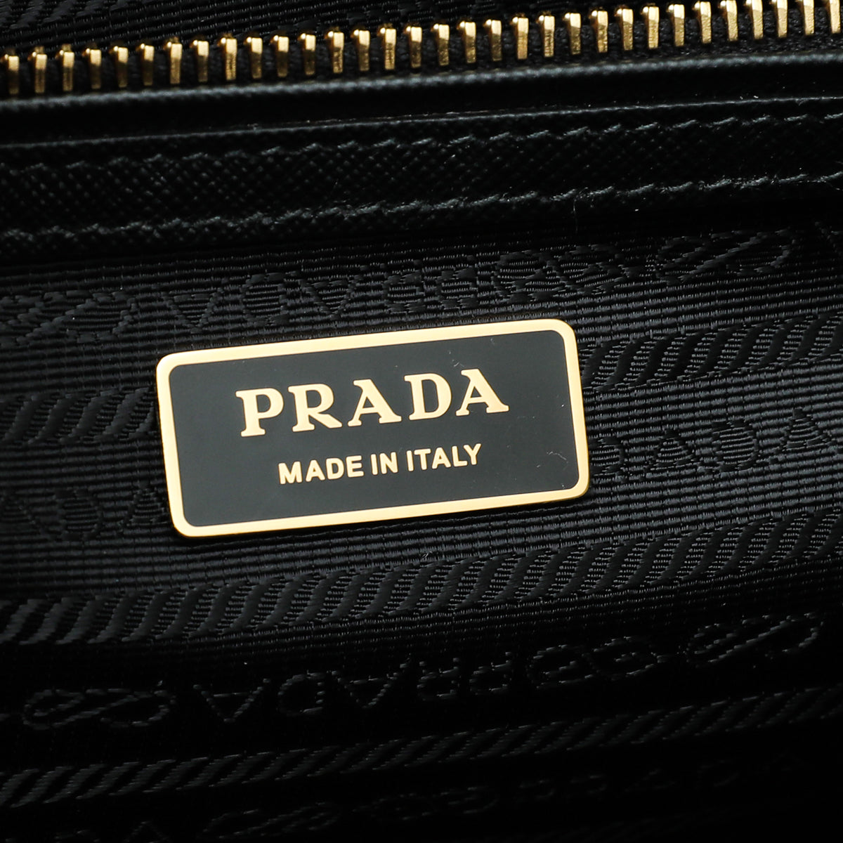 Prada Black Lux Galleria Tote Medium Bag