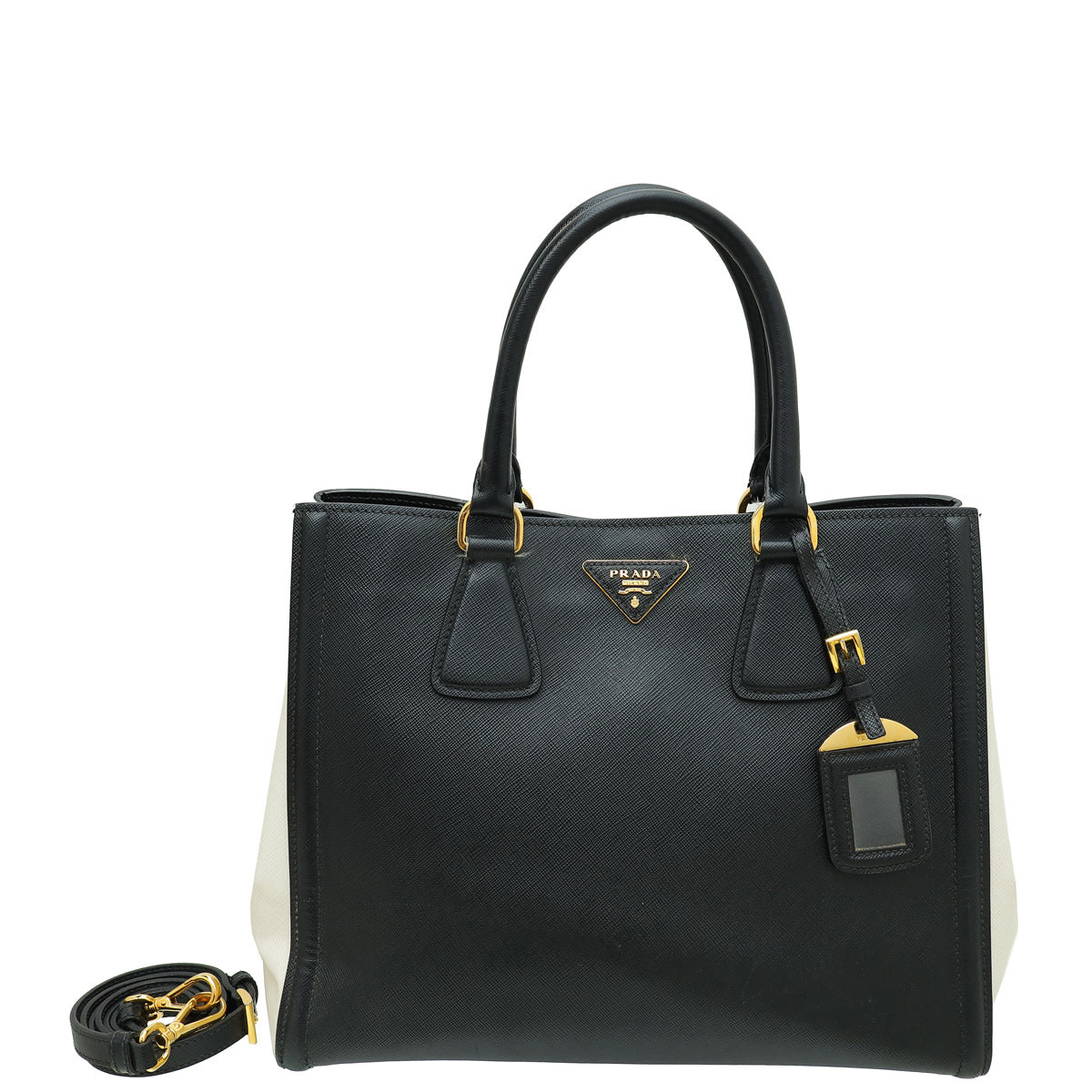 Prada Bicolor Lux Tote Bag