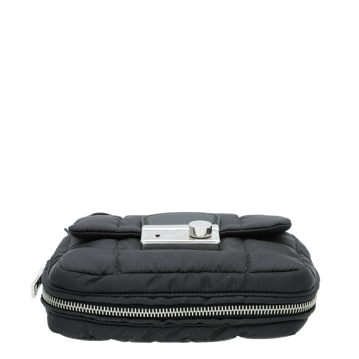 Prada Black Tessuto Bomber Crossbody Bag