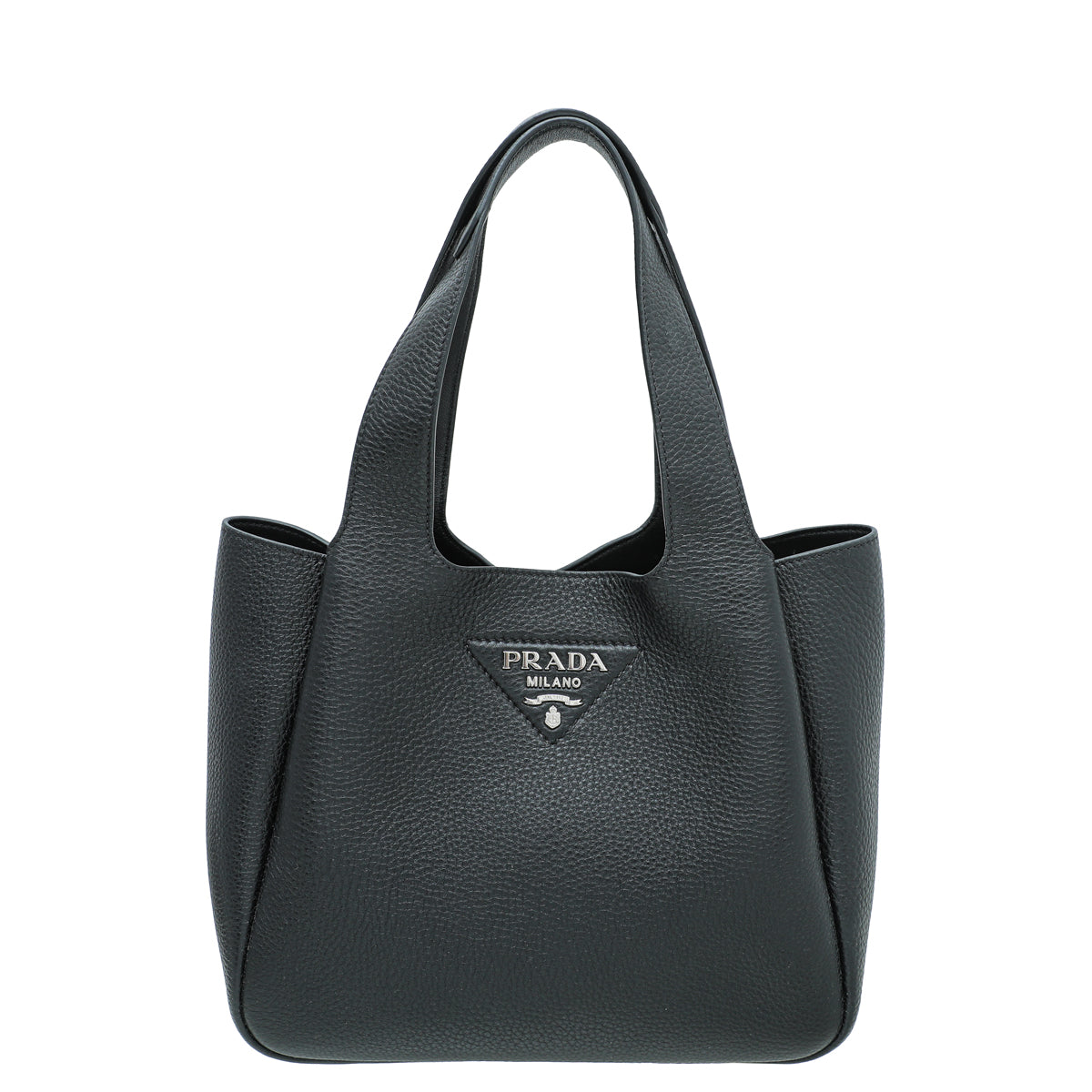 Prada Black Soft Tote Bag