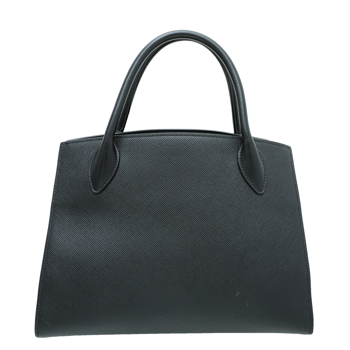 Prada Black Cuir Monochrome Medium Bag