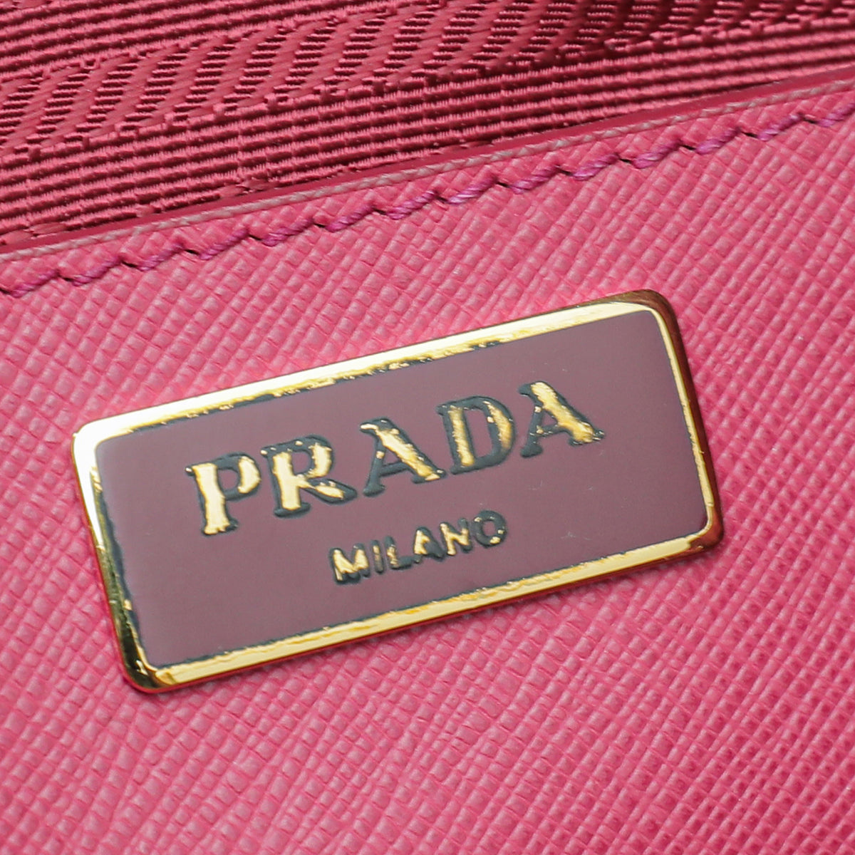 Prada Pink Lux Galleria Bag