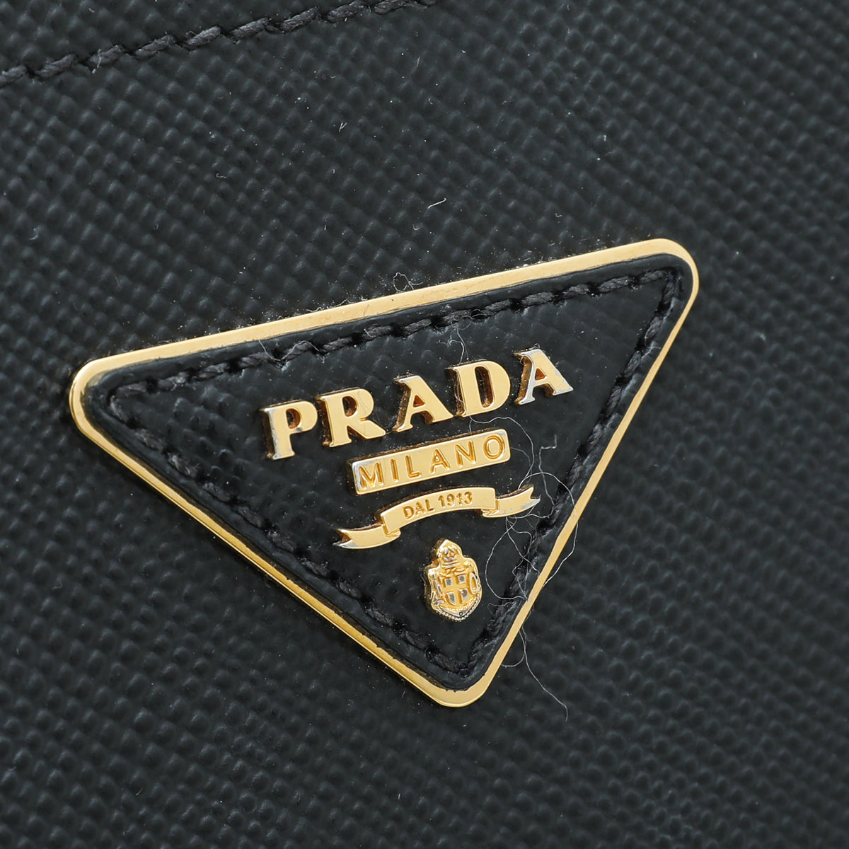 Prada Black Panier Medium Bag