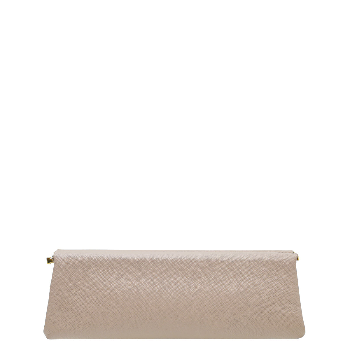 Prada Cammeo Nude East West Frame Clutch