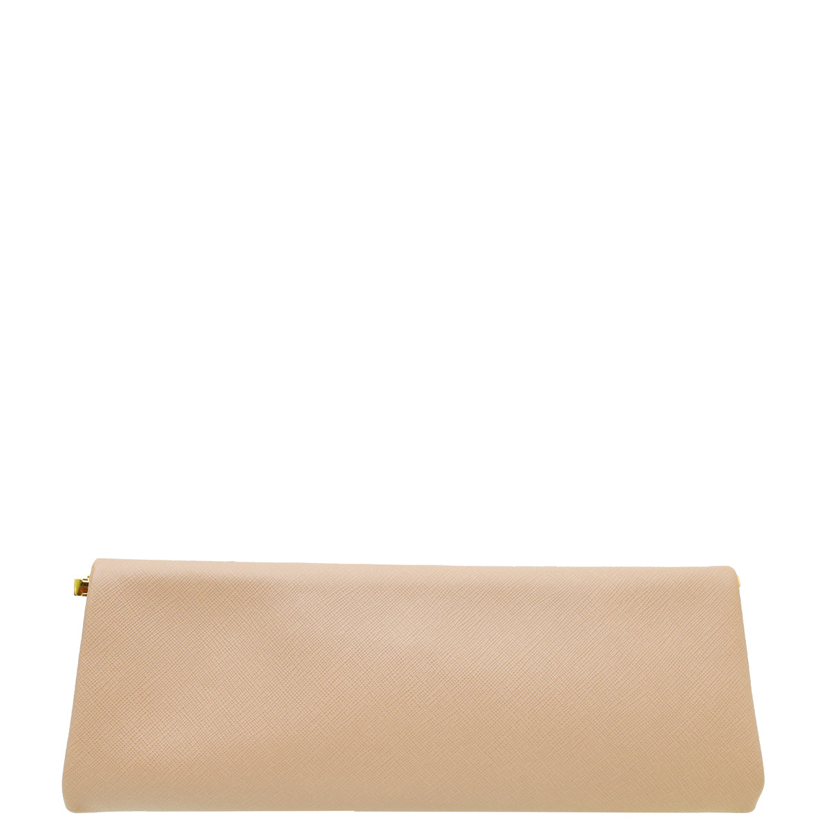 Prada Cammeo Nude East West Frame Clutch