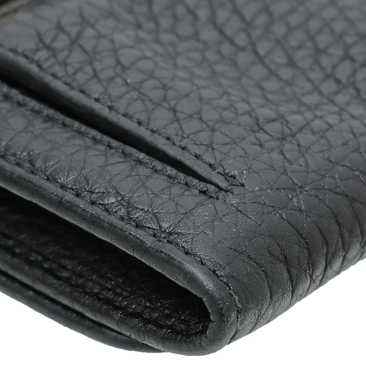 Prada Black Long Flap Wallet