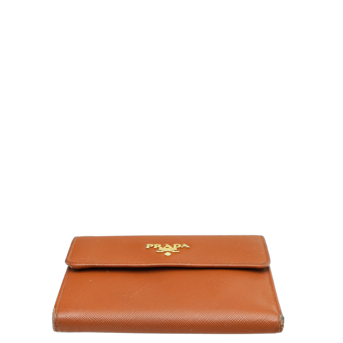 Prada Orange Wallet