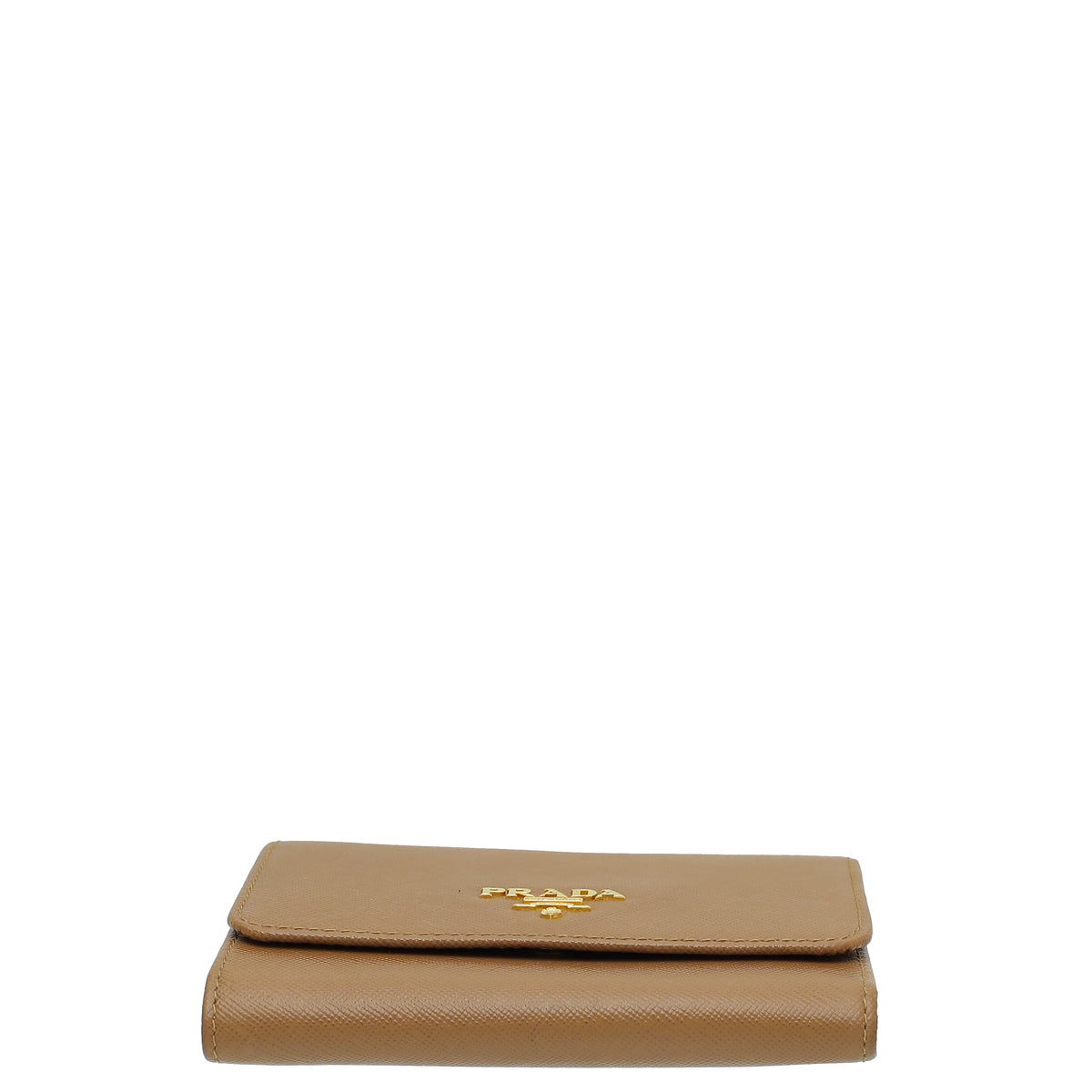 Prada Tan Lux Medium Purse Wallet