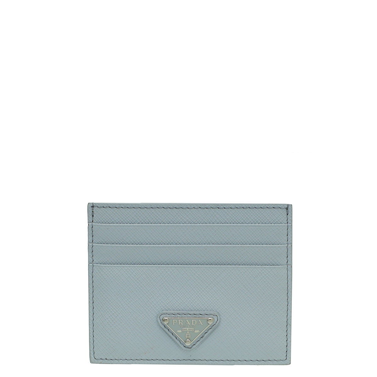 Prada Grey Lilac Card Holder